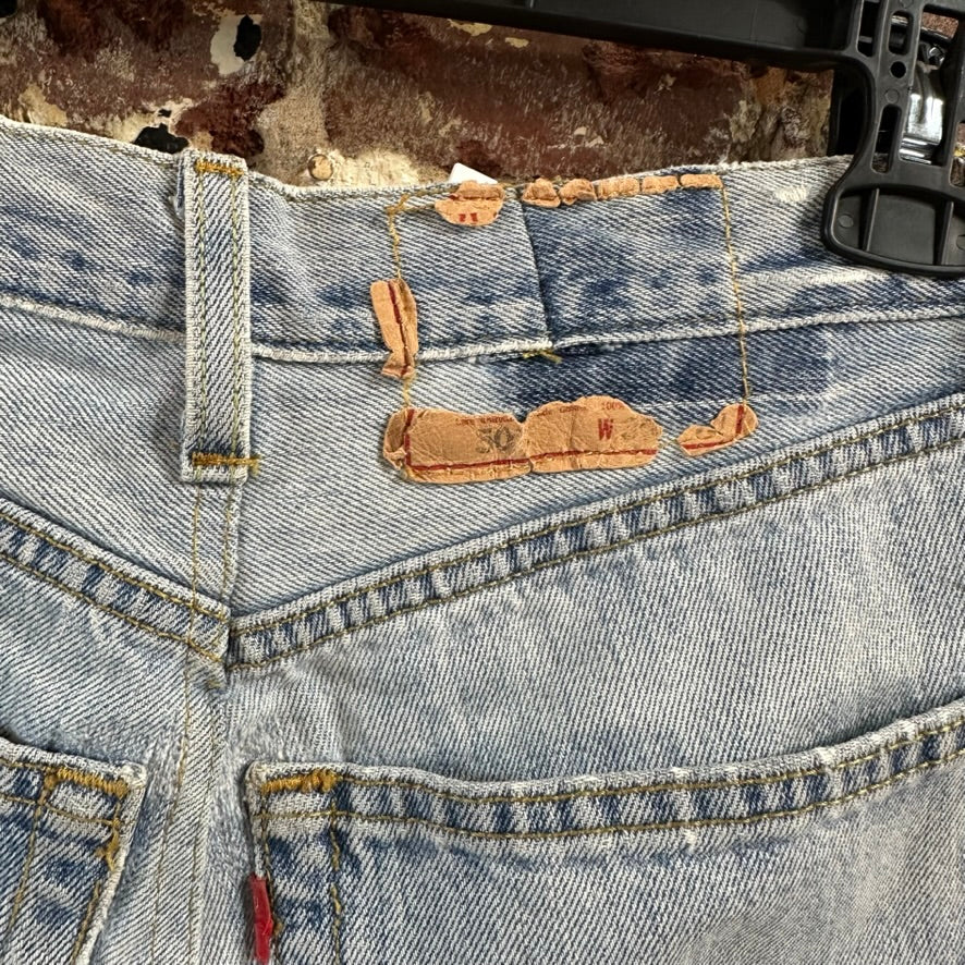 Levi's Cut Off Denim Jean Shorts Womens 26 Distressed