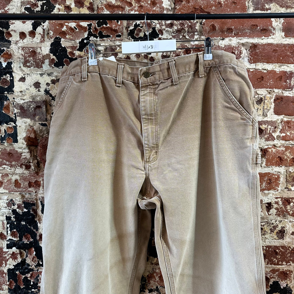 Carhartt Mens 46x32 Brown Pants