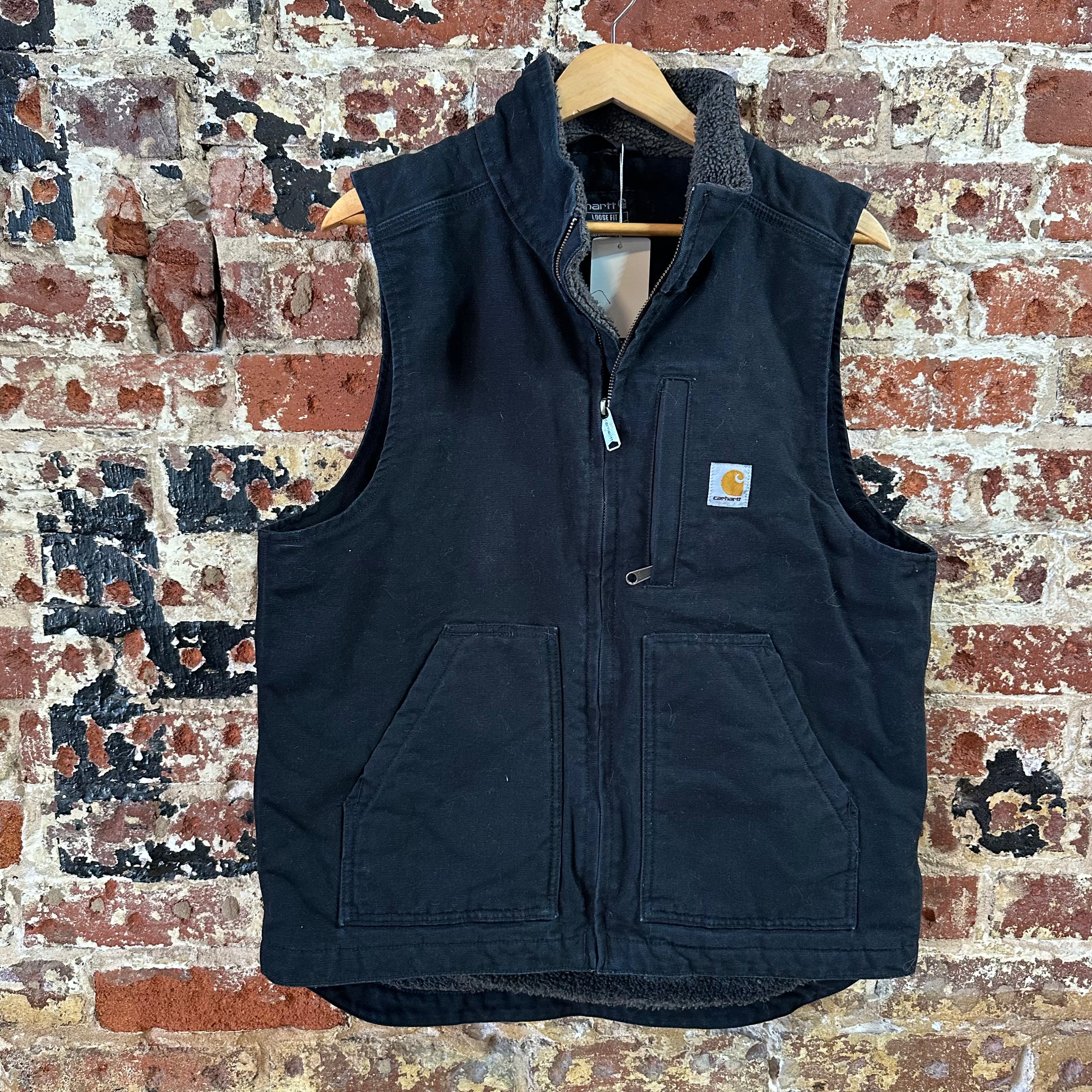 Carhartt Black Vest Mens Small