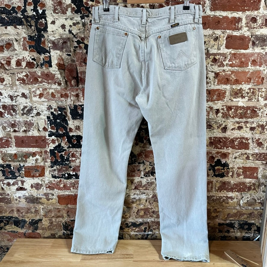 Wrangler Mens 34x34 Tan Jeans