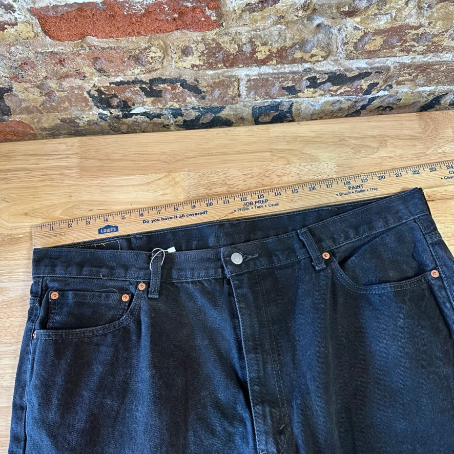 Levi's Mens 44x29 Black Jeans