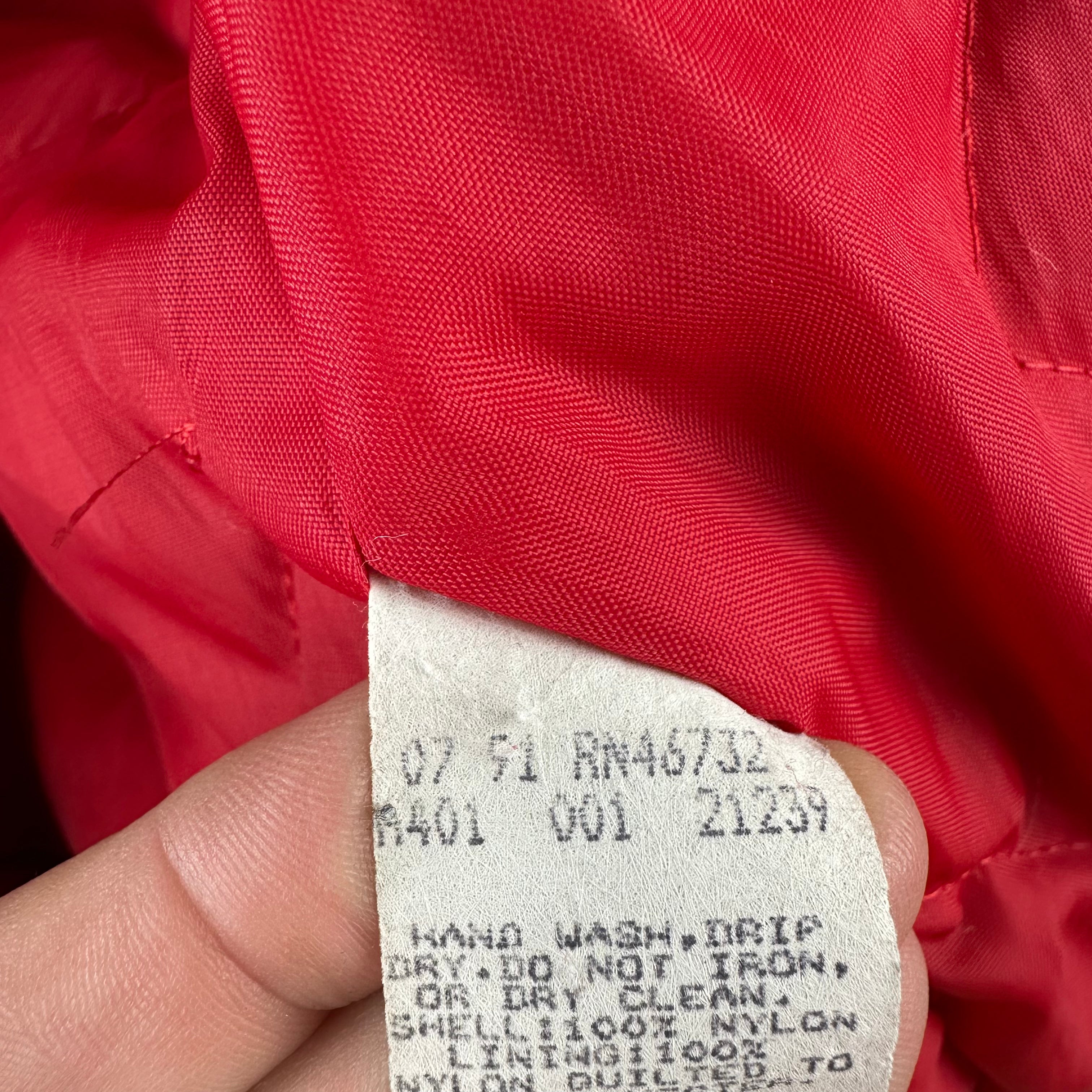 Vintage San Francisco 49ers SF Gold Satin Jacket Locker Line Mens Large