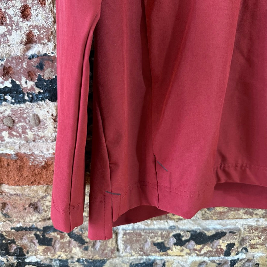 Nike Arkansas Razorbacks 1/4 Zip Sideline Pullover Jacket Mens Medium Red