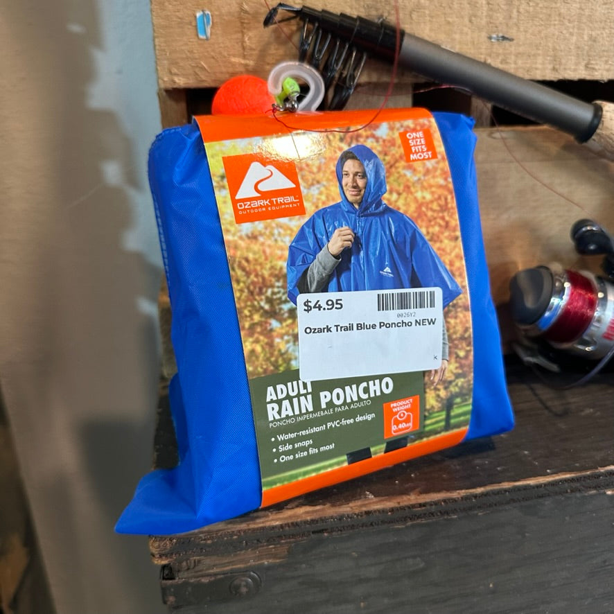 Ozark Rain Poncho NEW