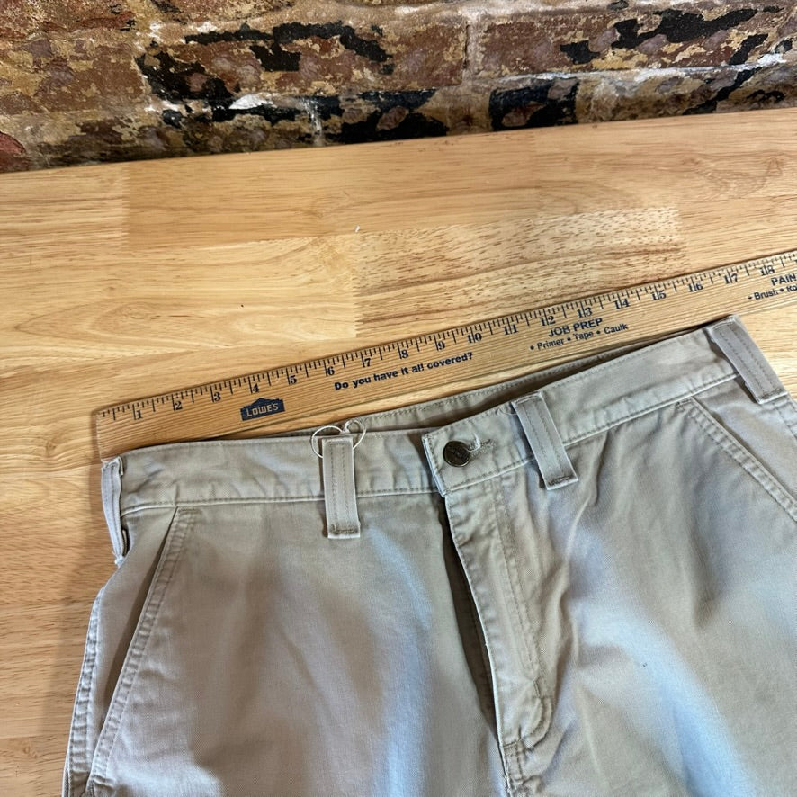 Carhartt Mens 34x30 Tan Pants