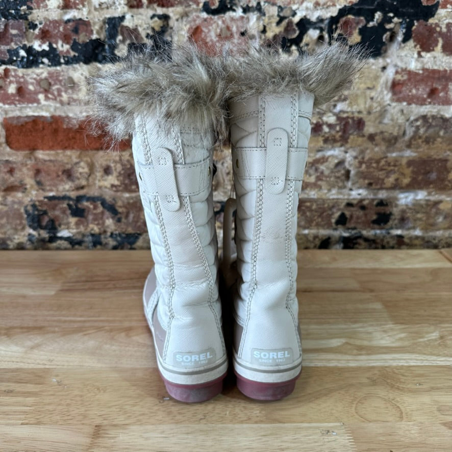 Sorel Tofino II Winter Womens Waterproof Boot Tan White Size 8