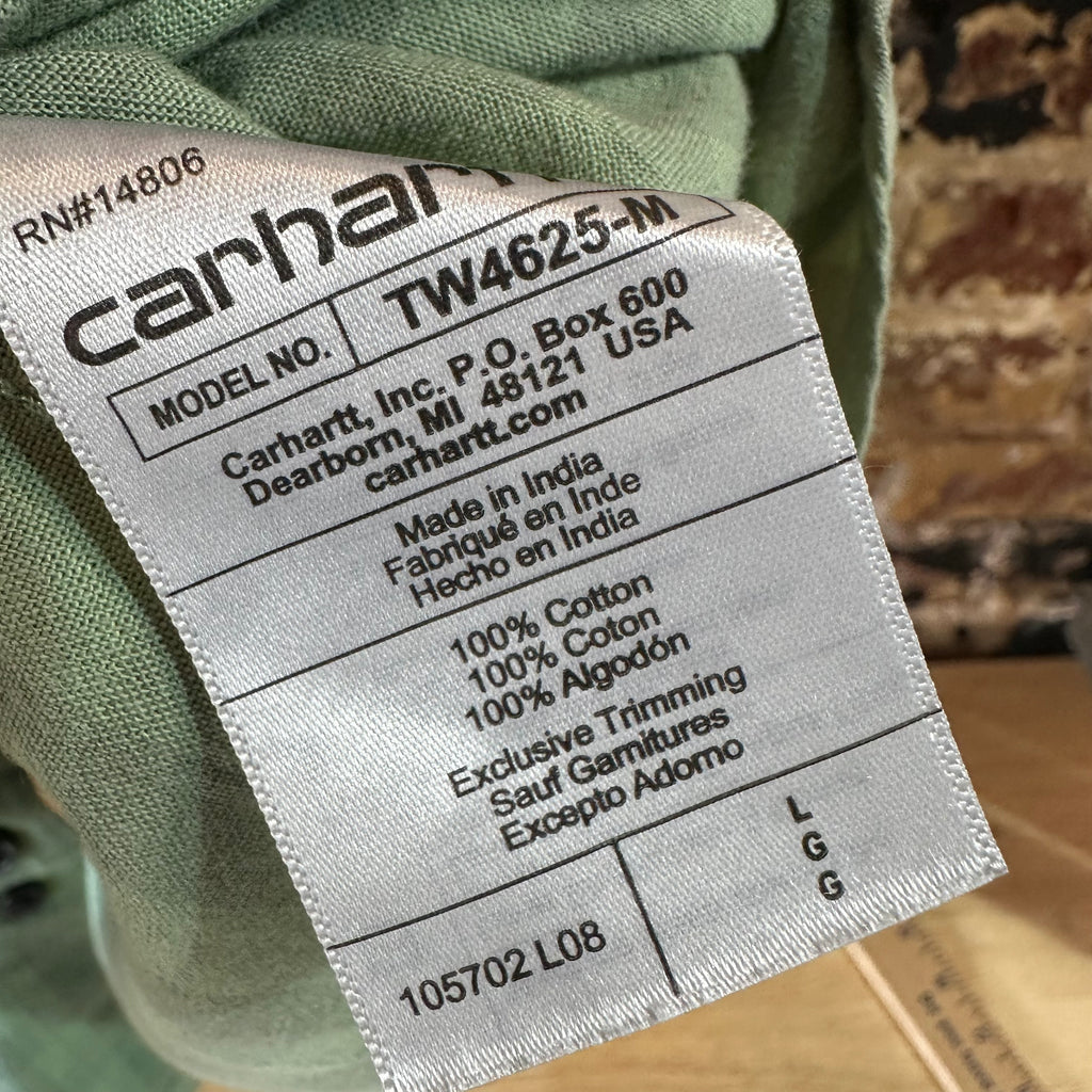 Carhartt Mens Large Button Up Shirt