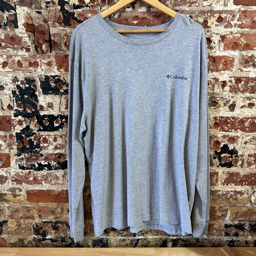 Columbia Men's XL L/S Gray T-Shirt NEW