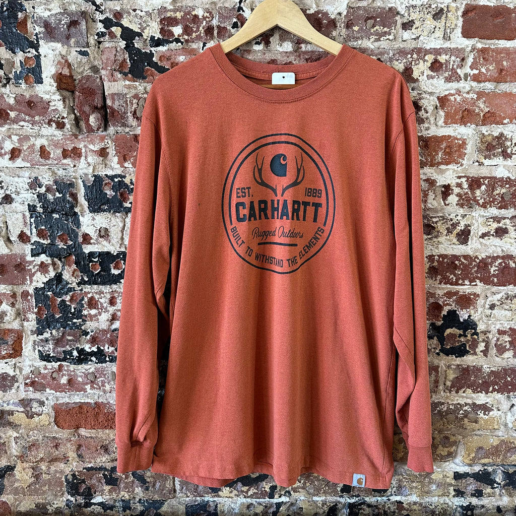 Carhartt Mens Large Long Sleeve T-Shirt