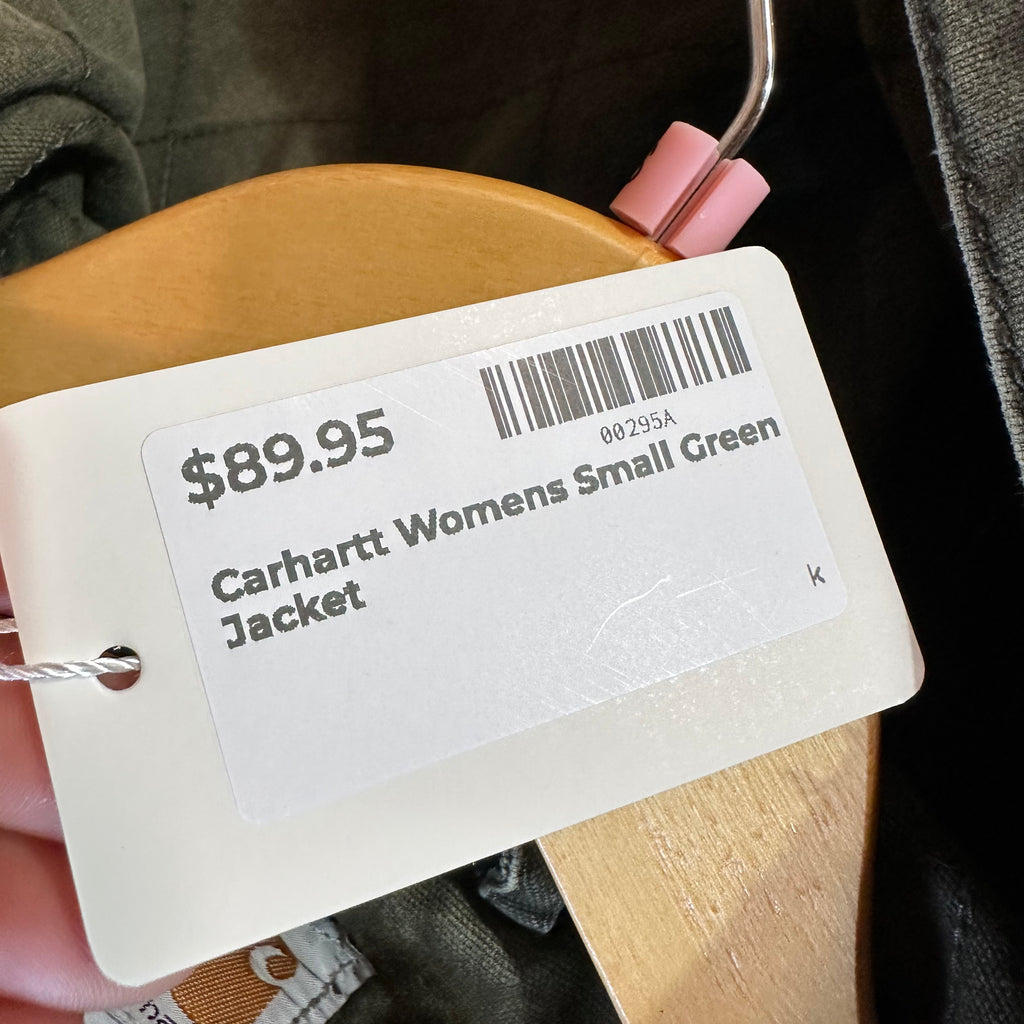Carhartt Womens Small Green Jacket