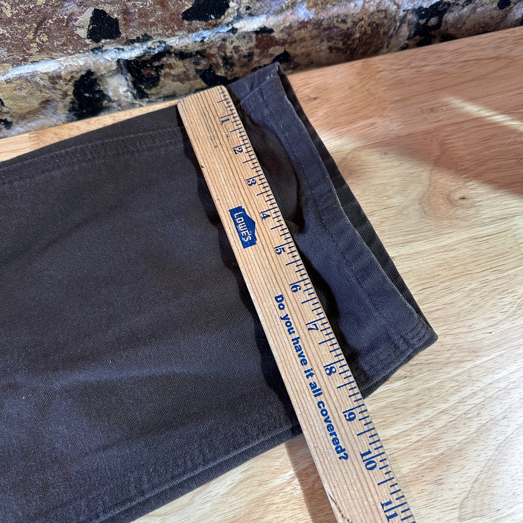 Carhartt Mens 30x32 Dark Brown Pants