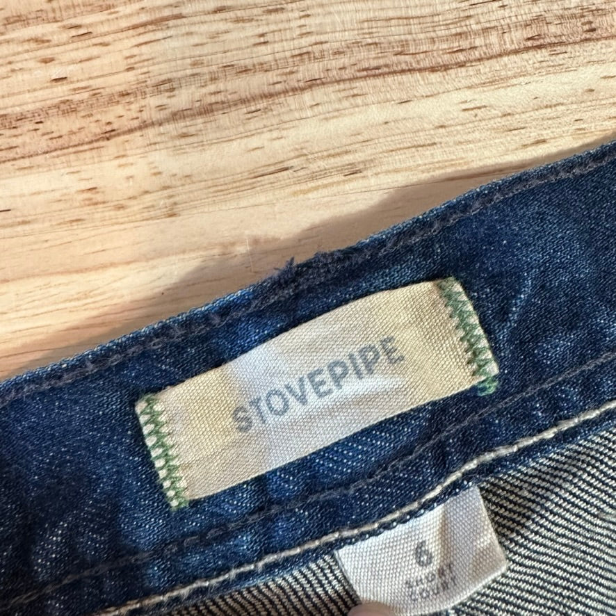American Eagle Stovepipe Jeans Womens 6 Short
