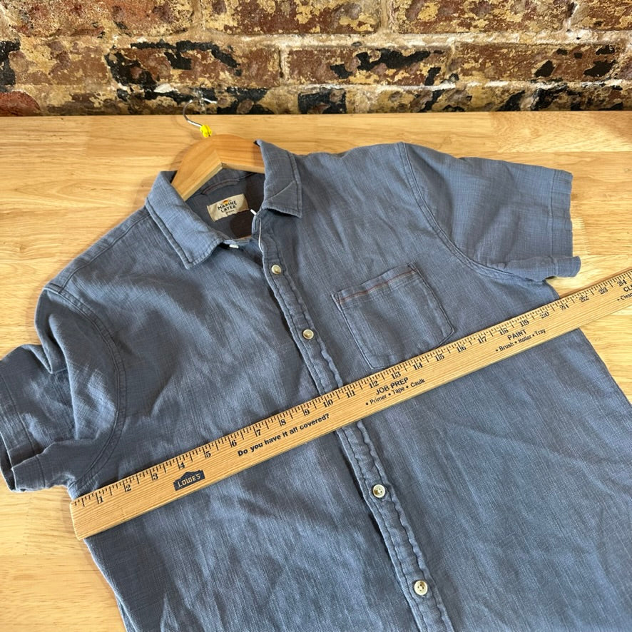 Marine Layer Button Up Shirt Mens Medium