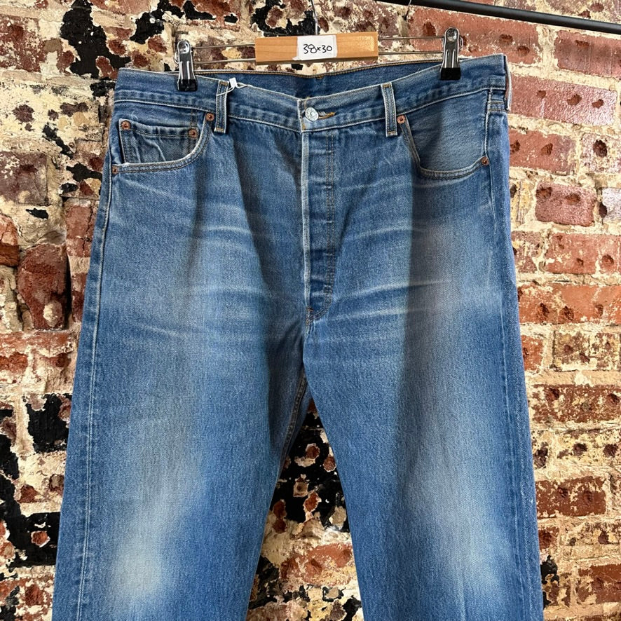 VTG Levi's 501xx Mens 38x30 Blue Jeans 2007