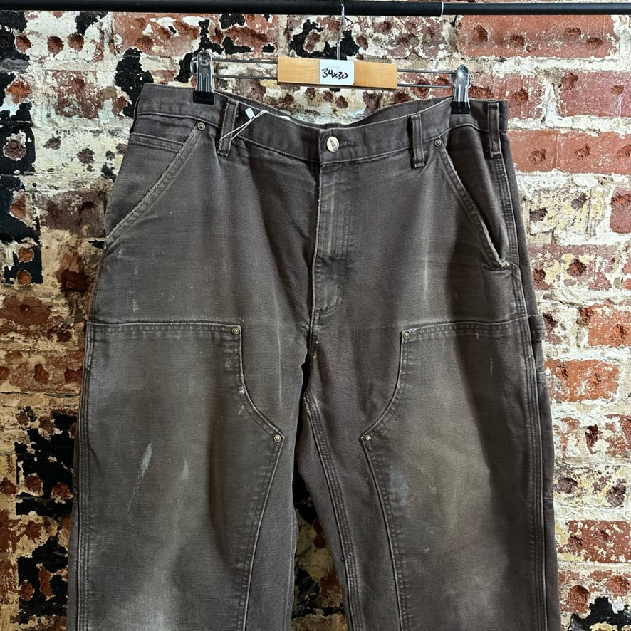 Carhartt B136 DKB Mens 34x30 Double Knee Pants