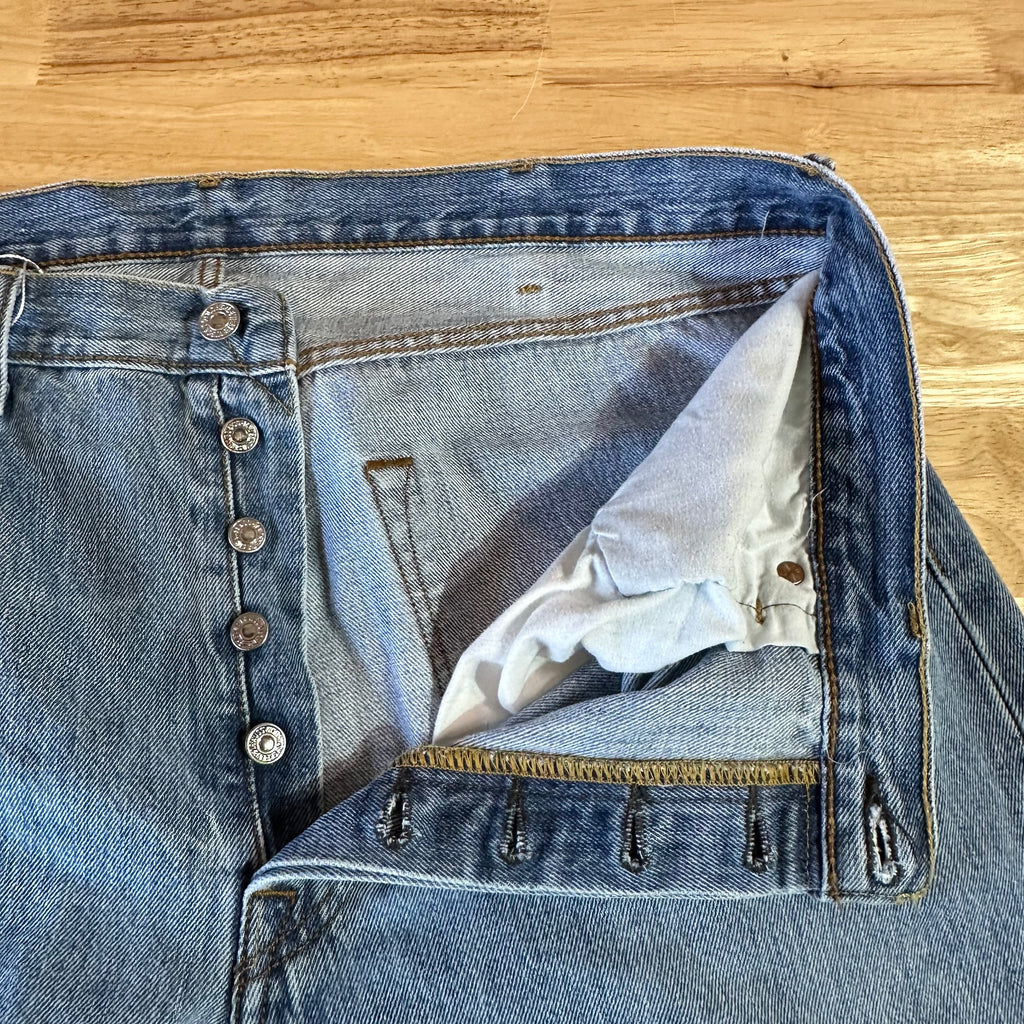 Levi's 501 Mens 38x32 Blue Jeans
