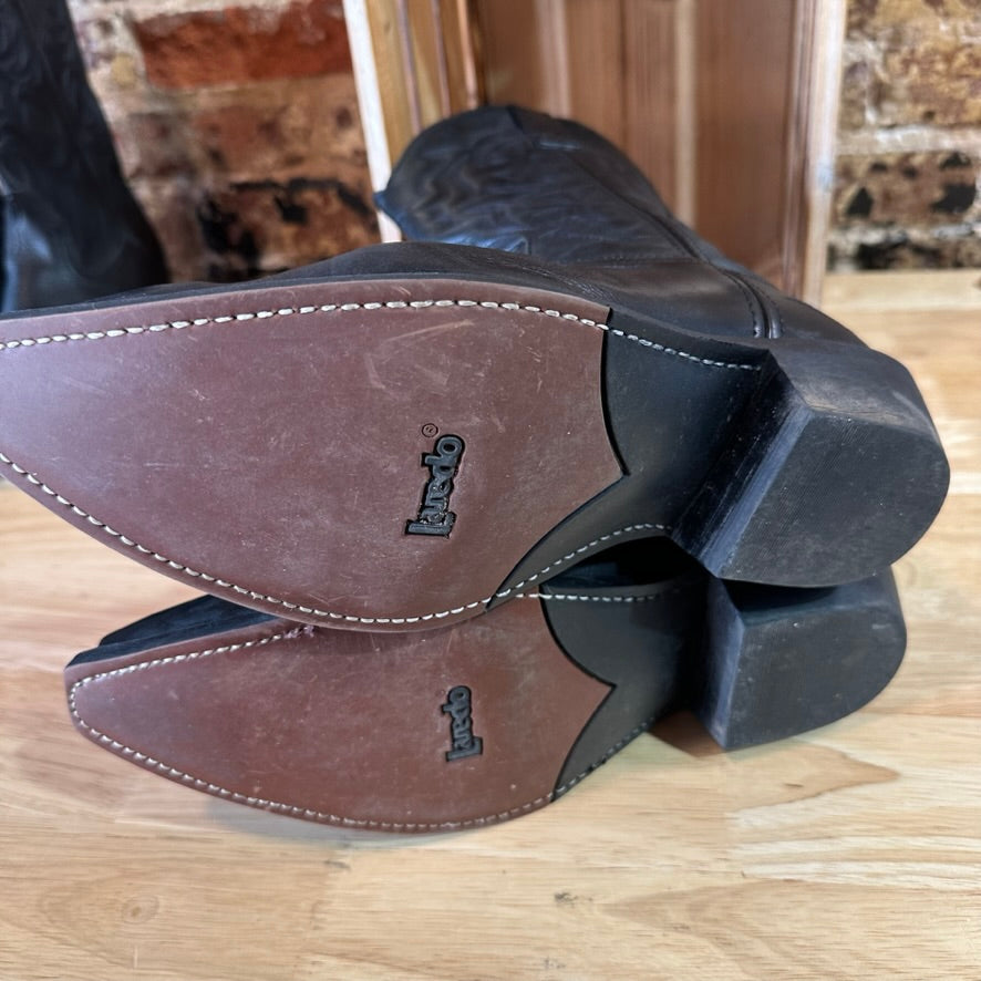 Laredo Western Black Boots Mens 9.5 EW