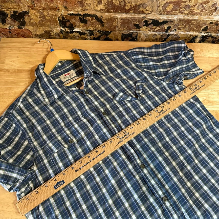 FJall Raven S/S Button Up Shirt Mens 2XL