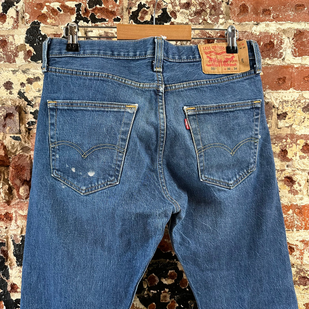 Levi's 501 Mens 32x34 Blue Jeans