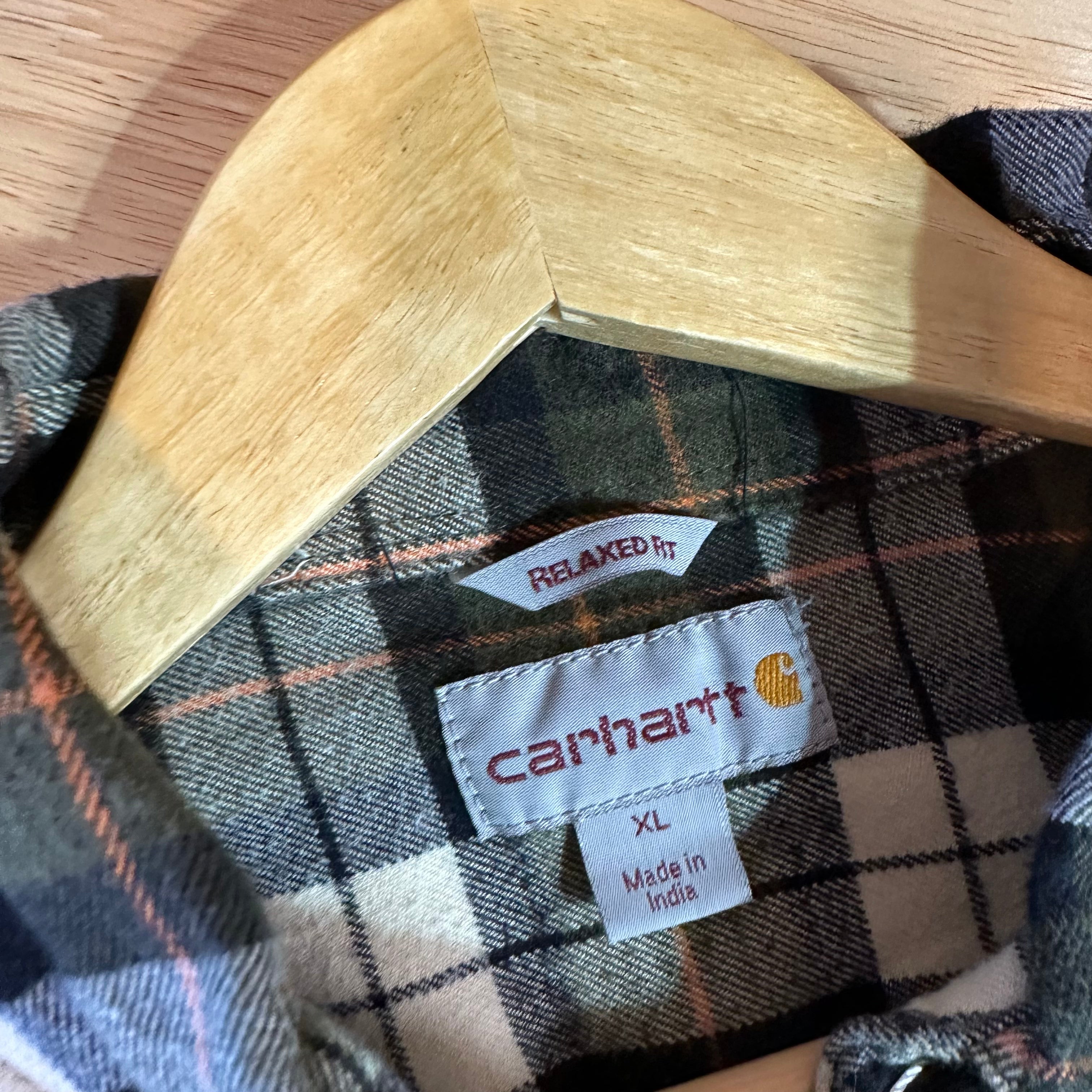 Carhartt Mens XL Flannel Shirt