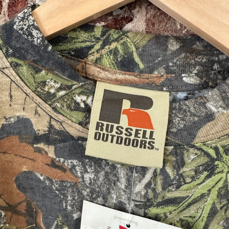 Russell Medium S/S Camo T-Shirt NEW