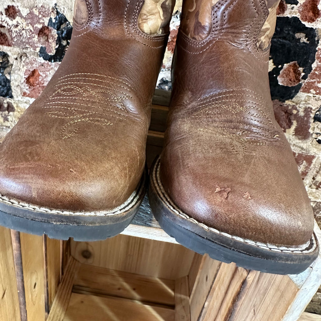 Cody James Big Boys 5 Brown Western Boots