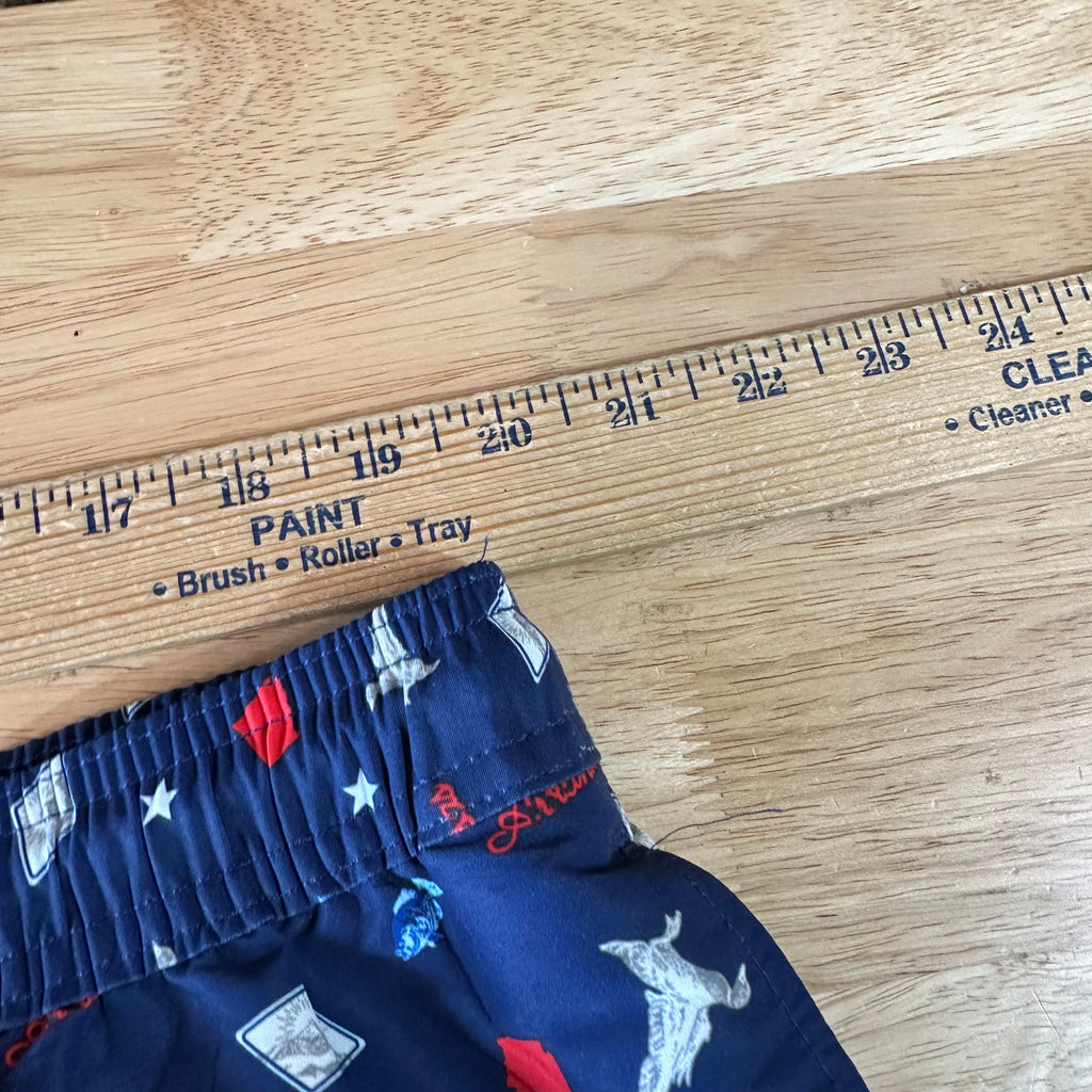 Magellan Mens 2XL Blue Arkansas Shorts