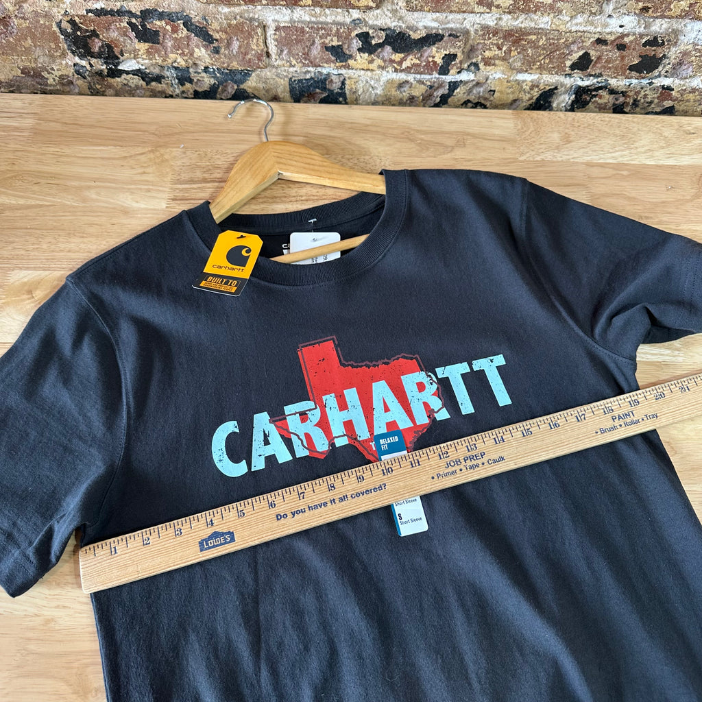 Carhartt Men's Small Short Sleeve T Shirt Texas Logo NEW