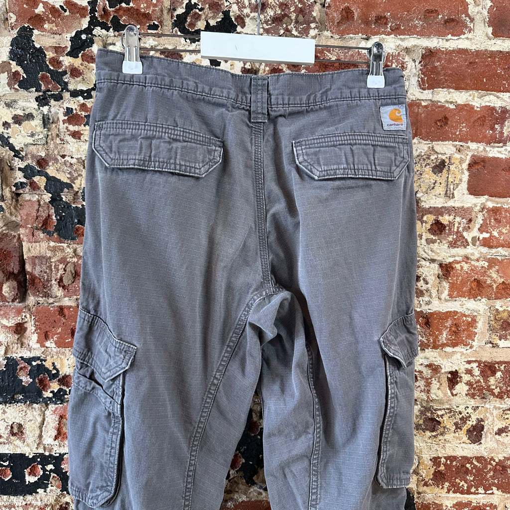 Carhartt Mens 30x32 Gray Cargo Pants
