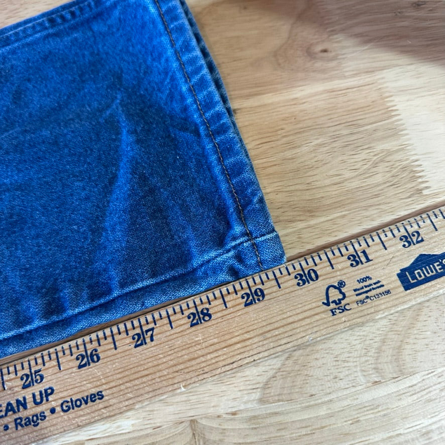 Wrangler Mens 34x31 Blue Jeans