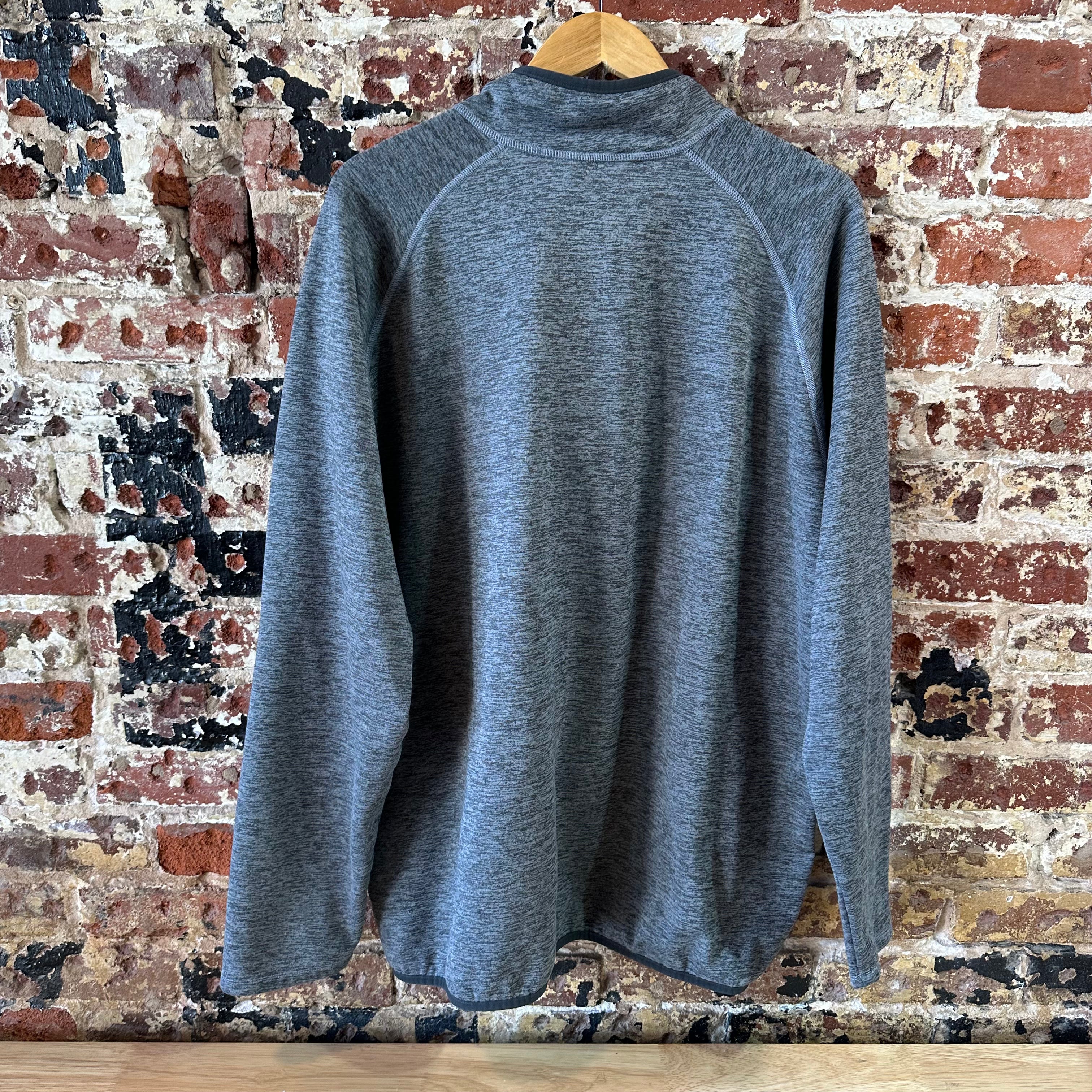 The North Face Pullover 1/2 Zip Mens 2XL Gray Fleece Canyonlands Long Sleeve