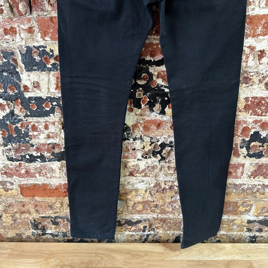 Levis 510 Skinny Jeans Men's 31x32 Black Denim