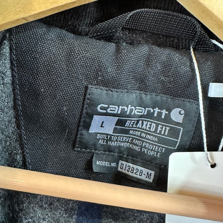 Carhartt Mens Large Black Detroit Jacket