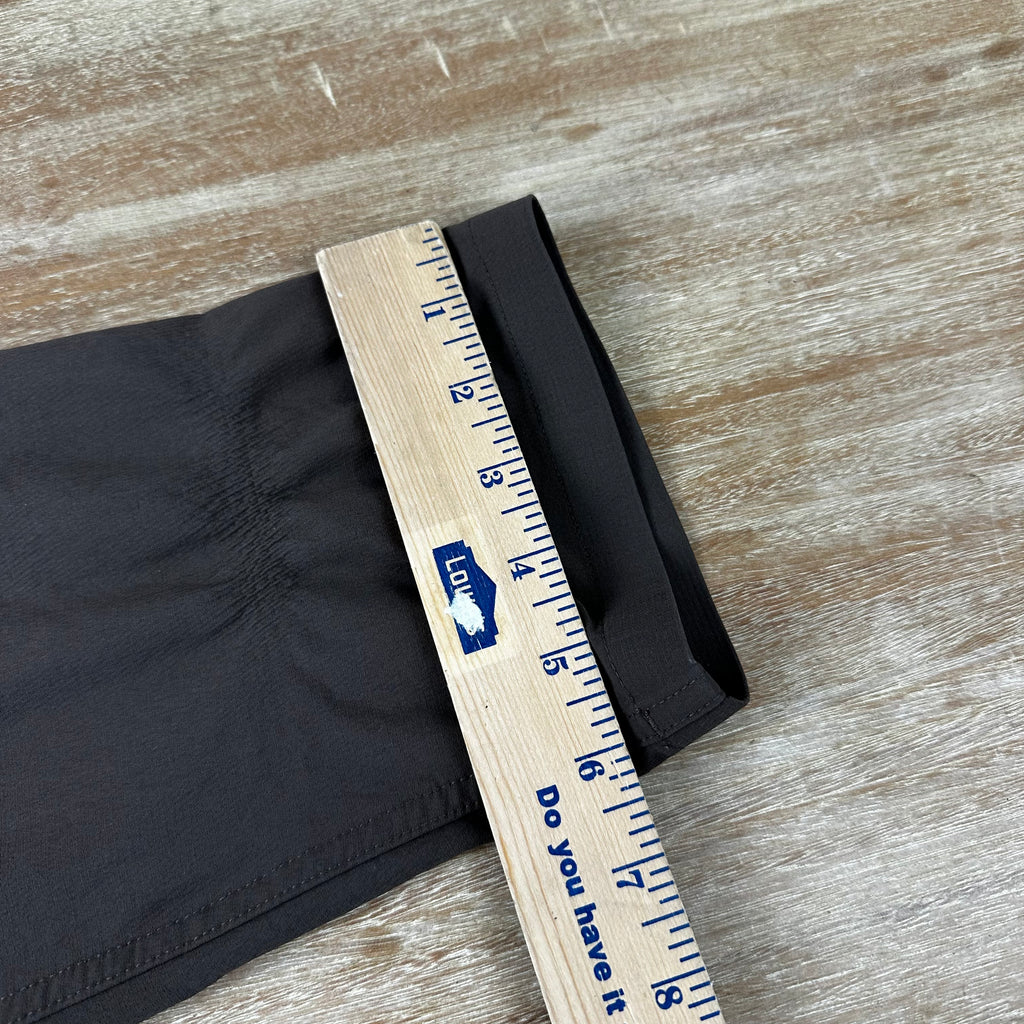 Outdoor Voices Pants Women Small Brown Cropped Elastic Waist Activewear 26x25