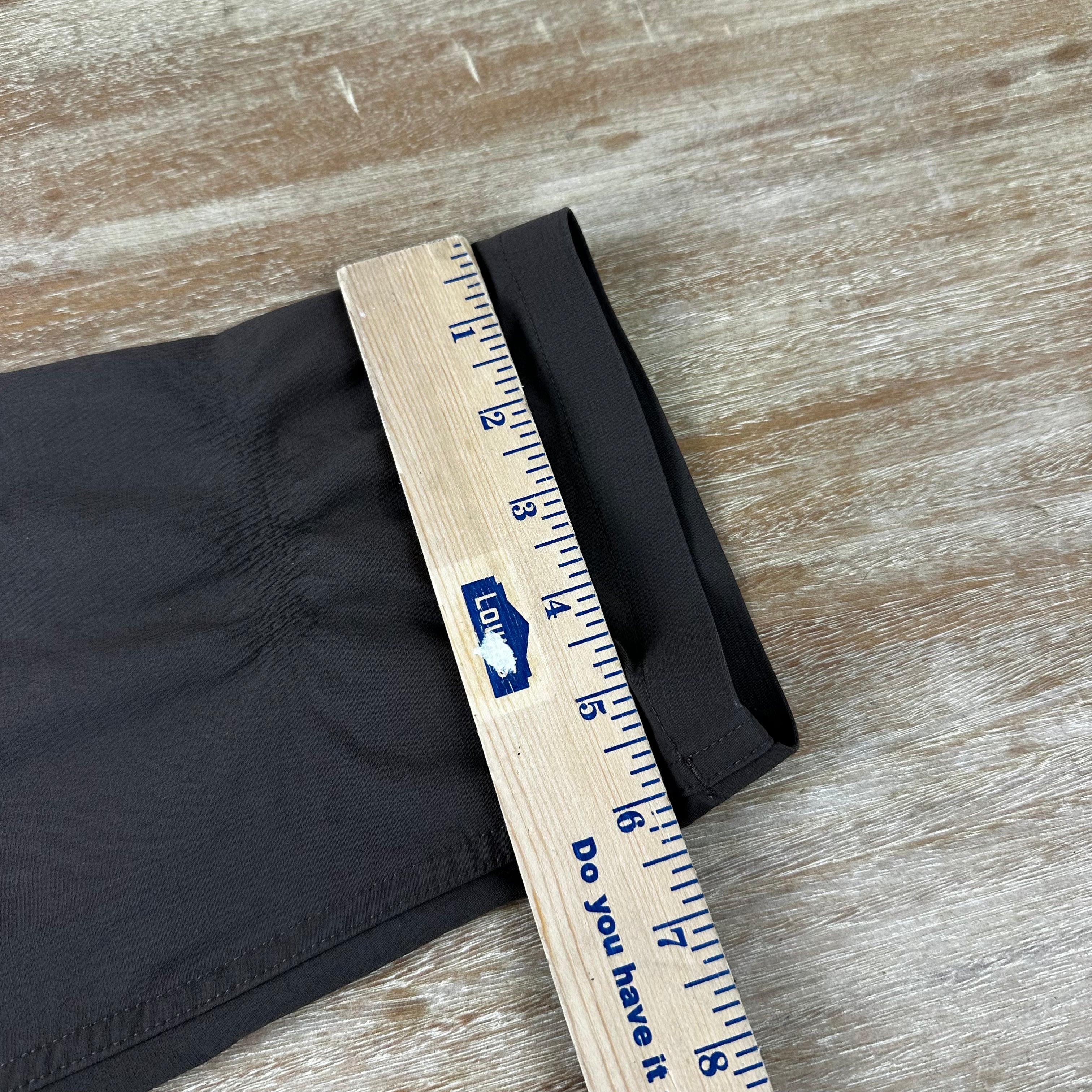 Outdoor Voices Pants Women Small Brown Cropped Elastic Waist Activewear 26x25