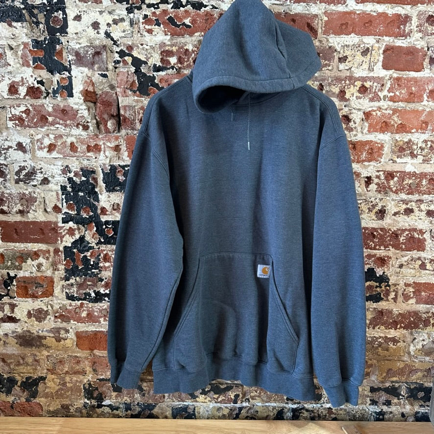 Carhartt Hoodie Sweatshirt Mens XL Gray K121 CHH