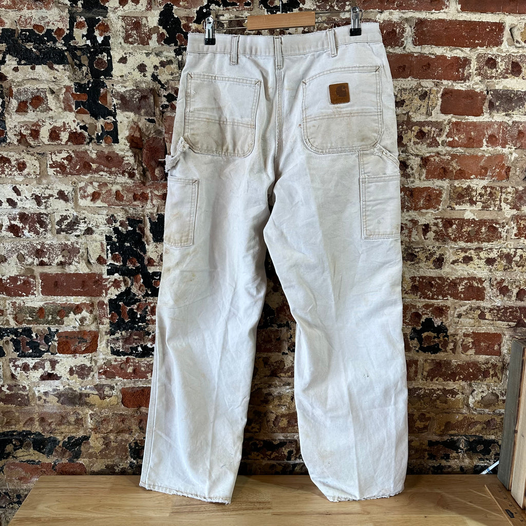 Carhartt Mens 34x32 Tan Pants