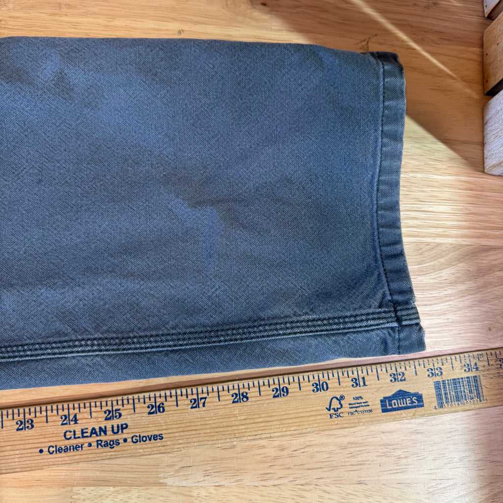 Carhartt Double Knee Gray Pants Mens 36x34