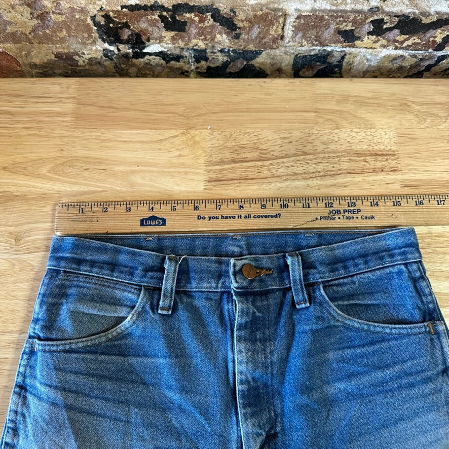 Wrangler Mens 30x34 Blue Jeans