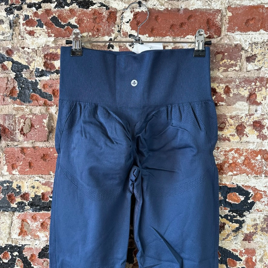 Halara Womens Large Navy Blue Leggings NEW