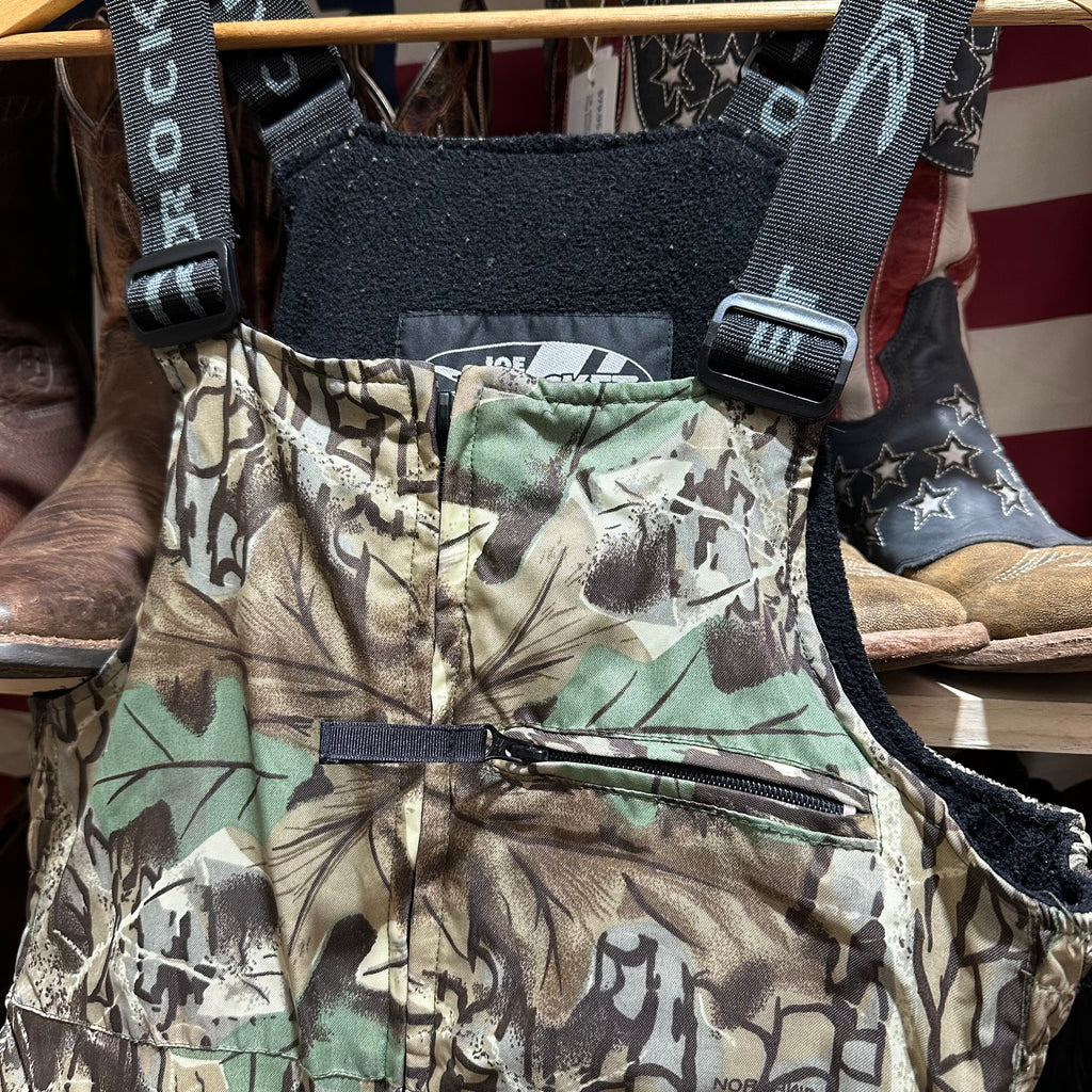 Joe Rocket Womens Medium Camo Insulated Bibs