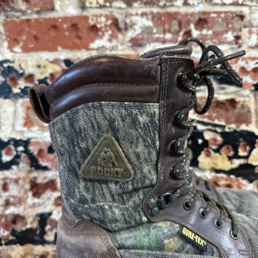 Rocky Camo Boots Mens 9
