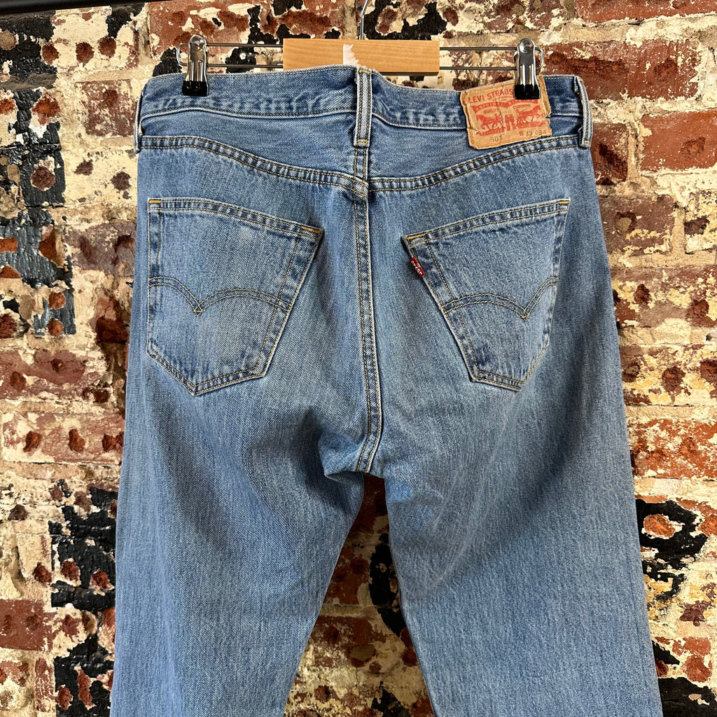 Levi's 501 Mens 33x34 Blue Jeans