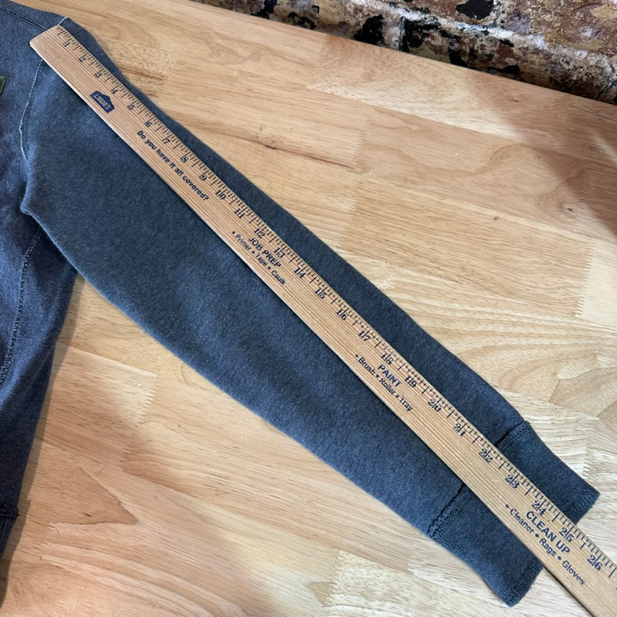 Abercrombie 1/4 zip Sweatshirt Gray Boys XL