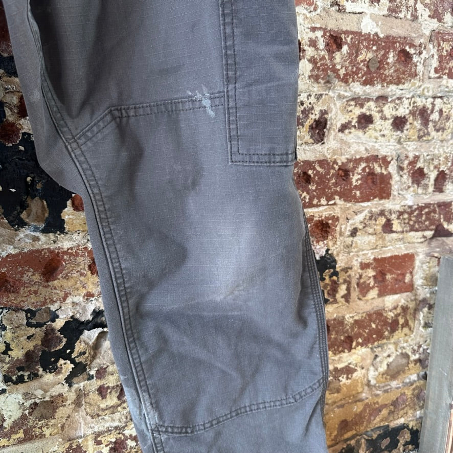 Carhartt Mens 34x32 Gray Cargo Pants