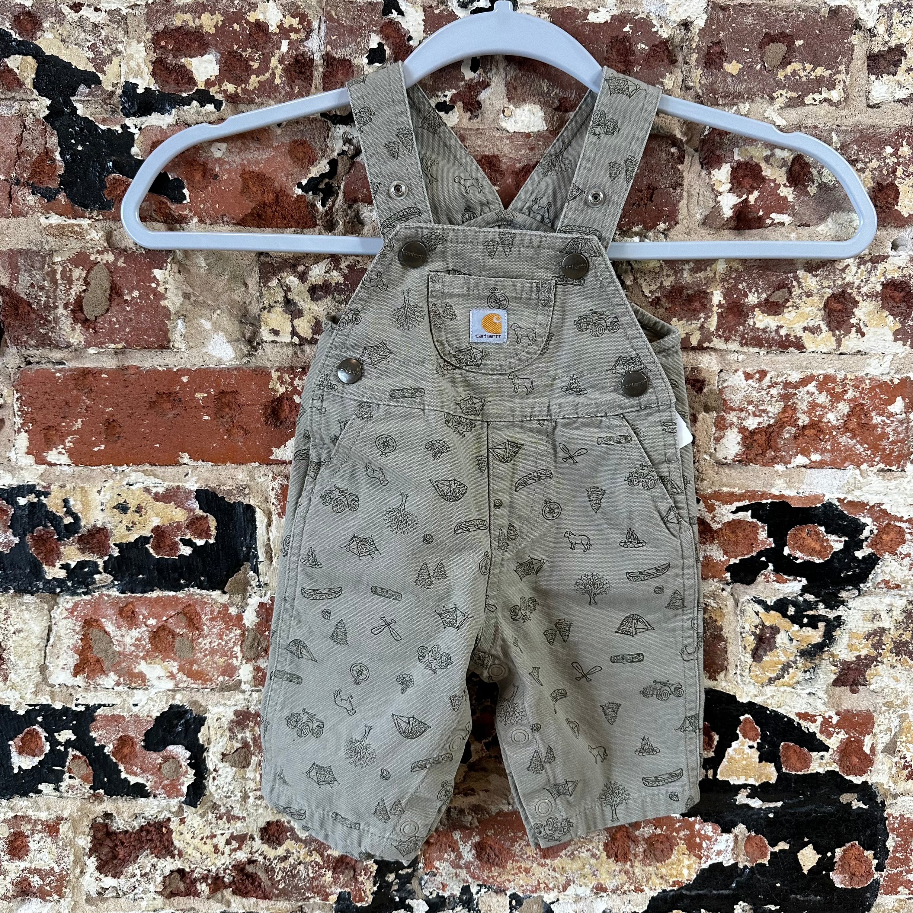 Carhartt Camp Overall Bibs Kids 3M Toddlers