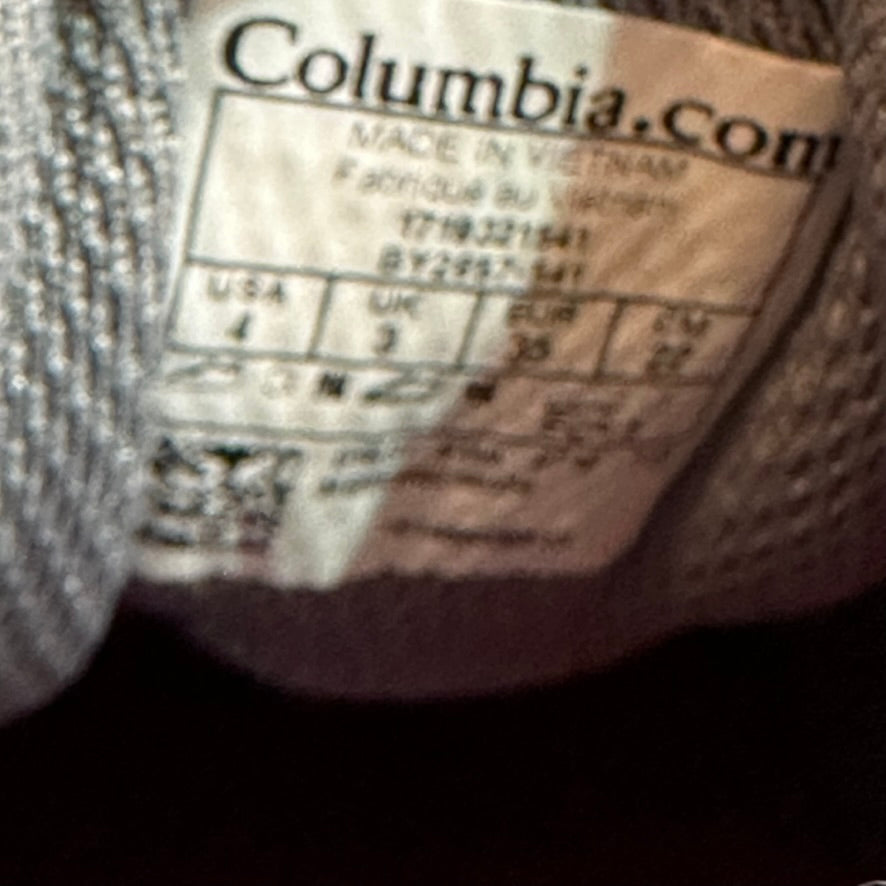 Columbia Hiking Boots youth 4