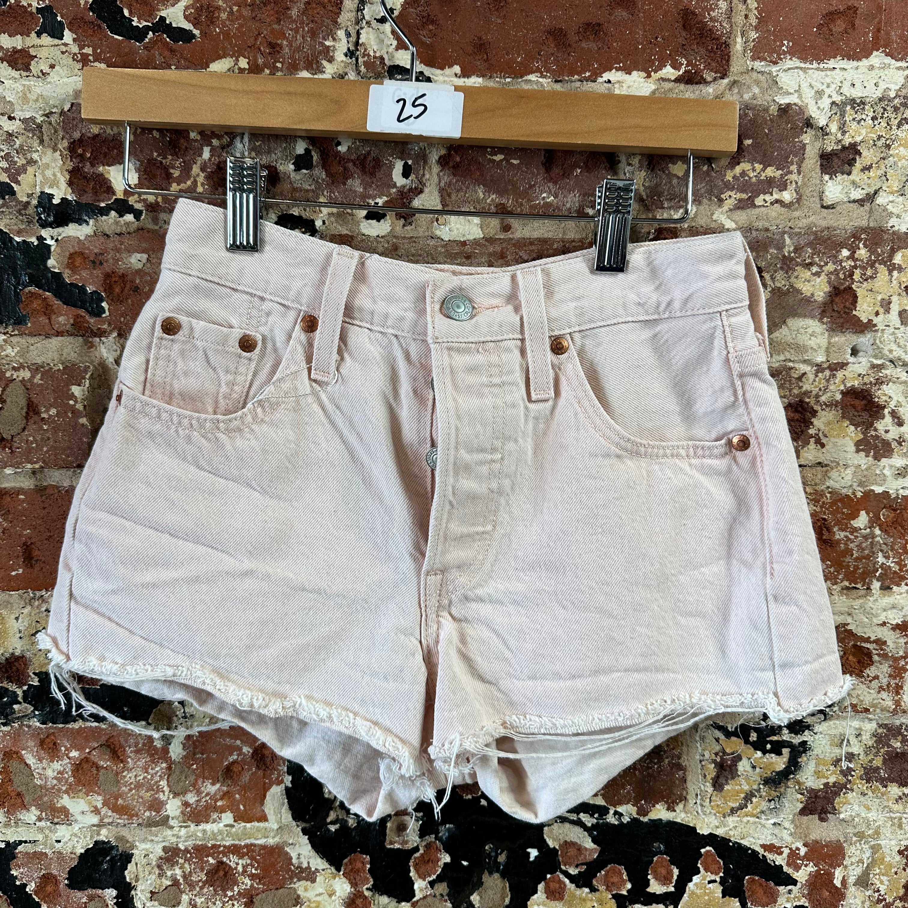Levi's Cut off Jean Shorts Womens 25