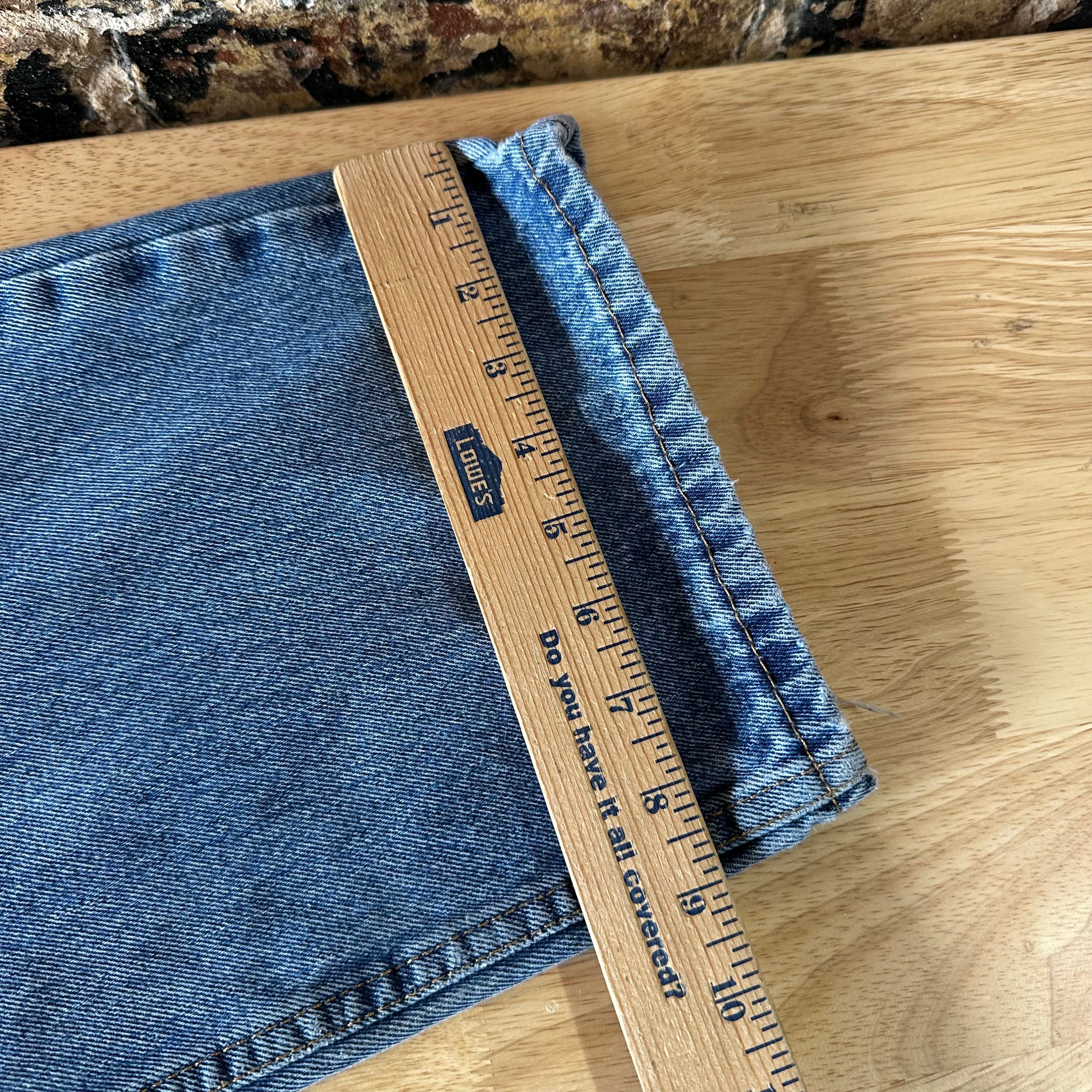 Levi's 550 Mens 38x29 Blue Jeans