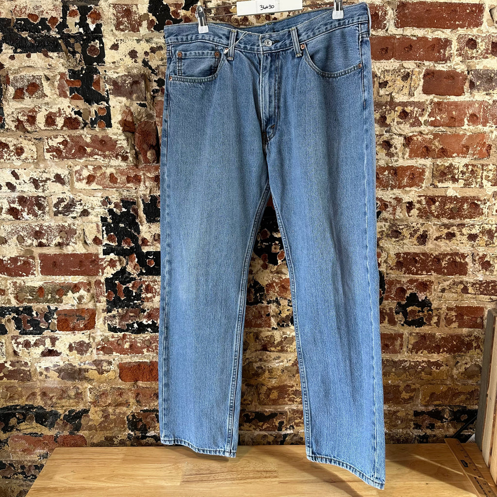 Levi's 505 Mens 36x30 Blue Jeans